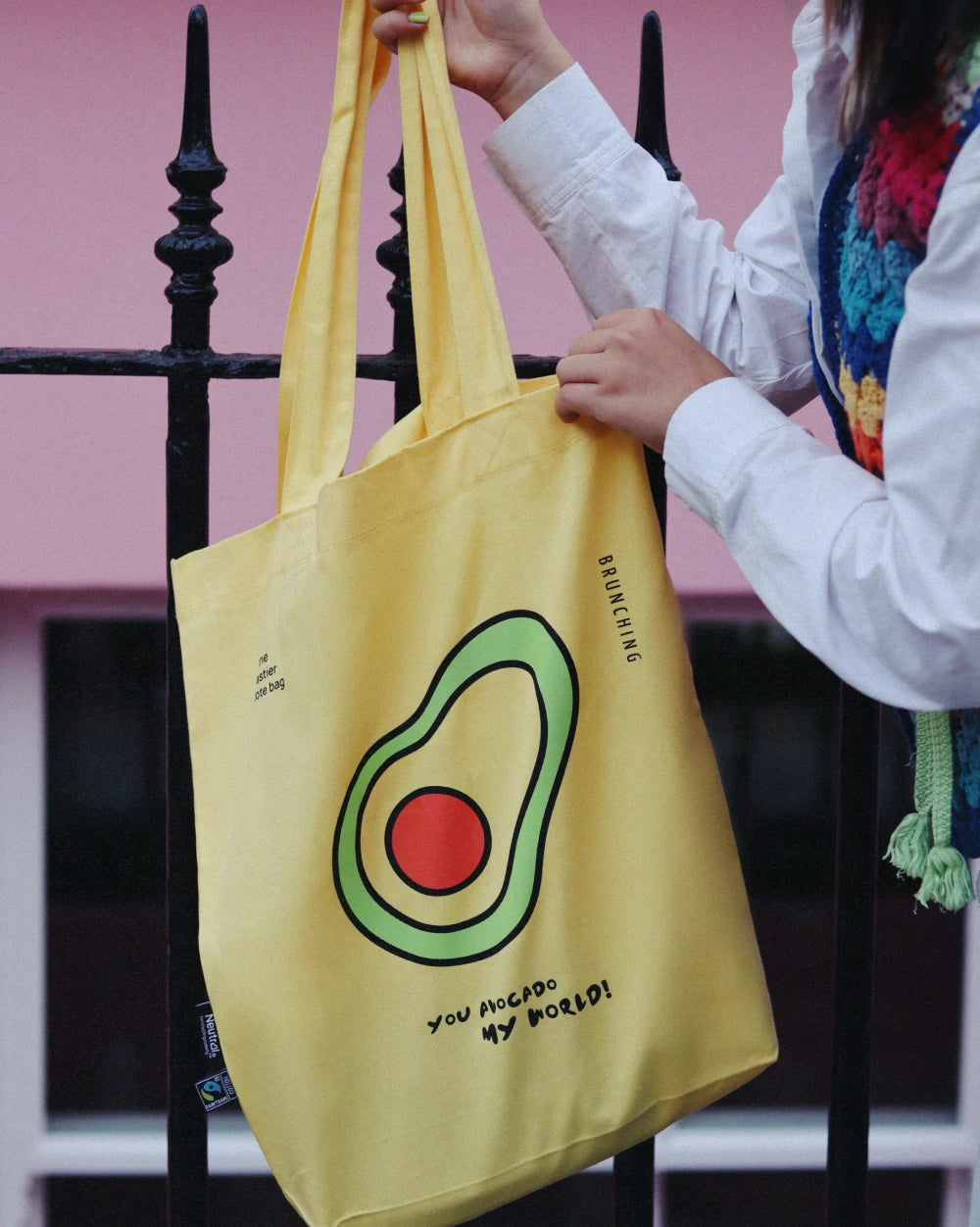 You Avocado my World Tote Bag