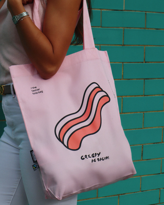 Crispy as Bacon Tote Bag