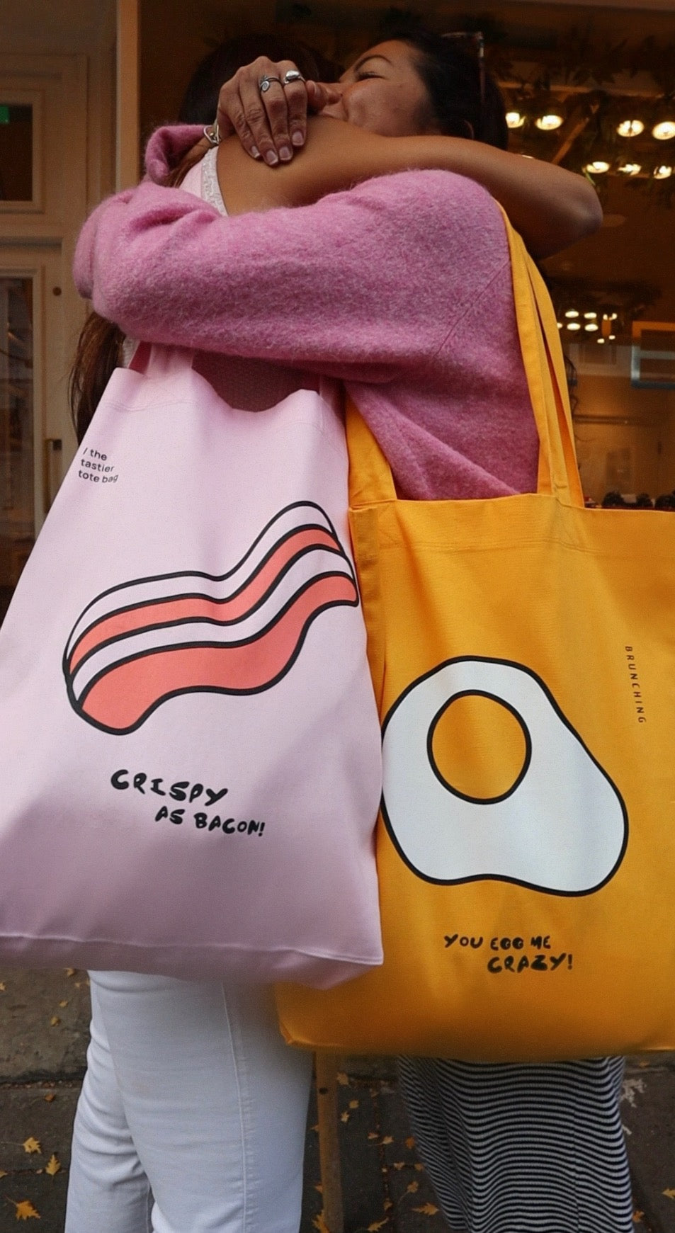 You Egg me Crazy Tote Bag