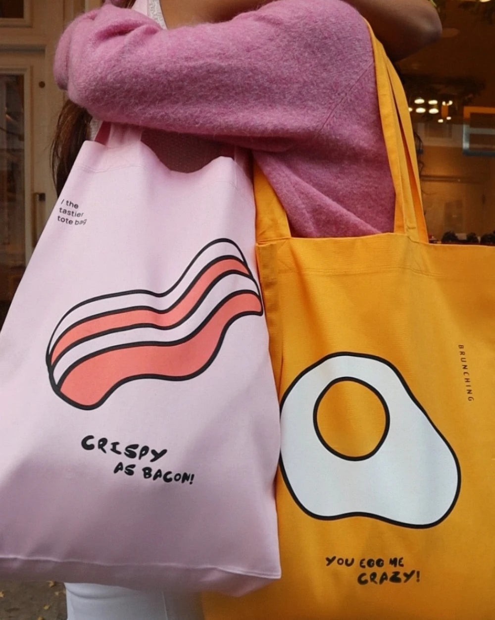 Crispy as Bacon Tote Bag