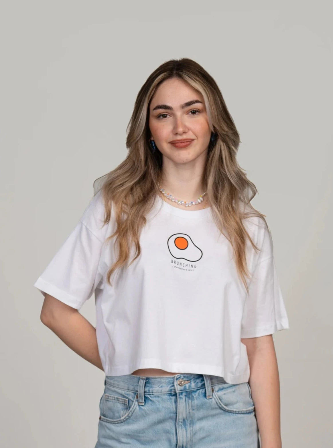 Fried Egg Crop Top