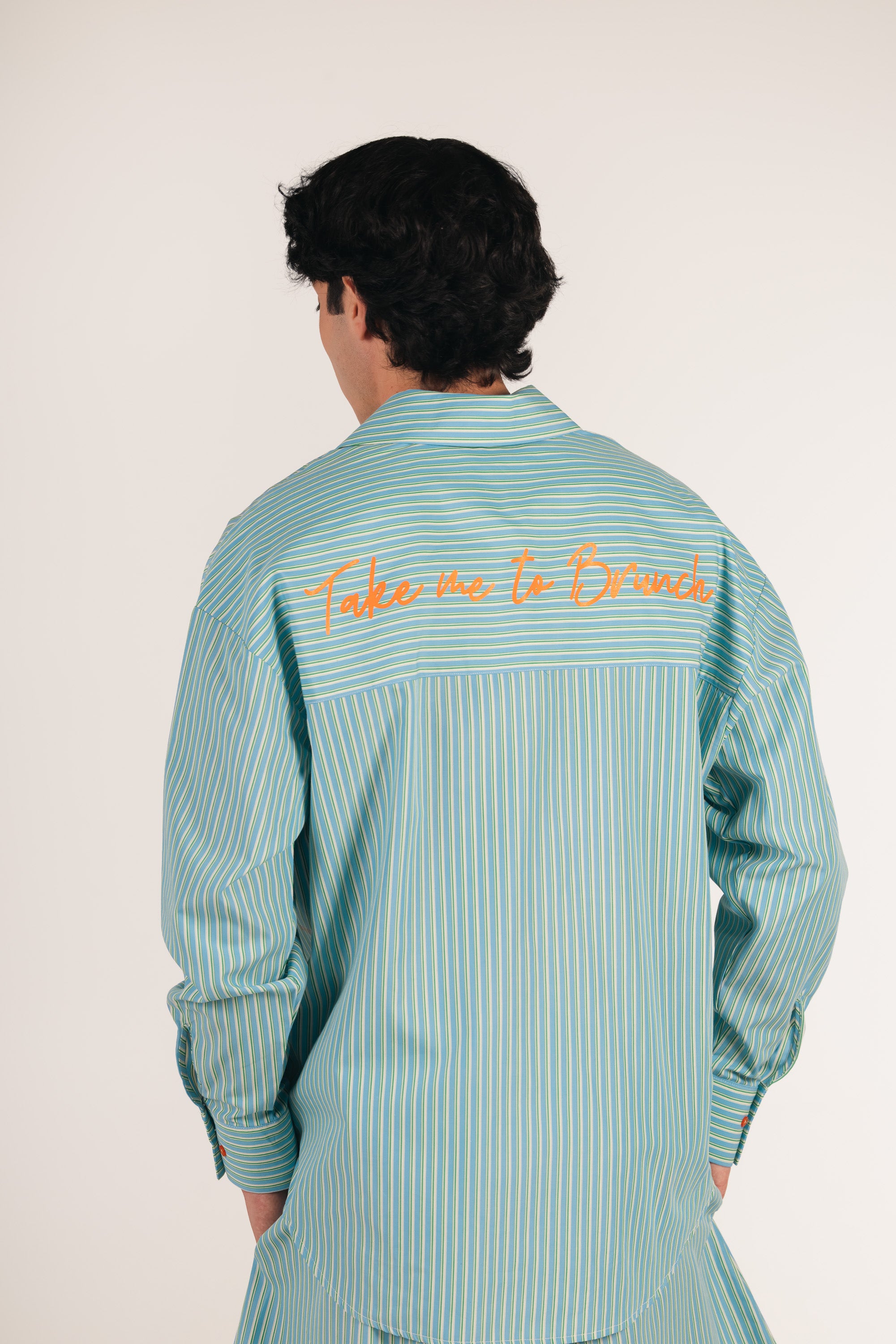 All Day Brunch Shirt / Blue