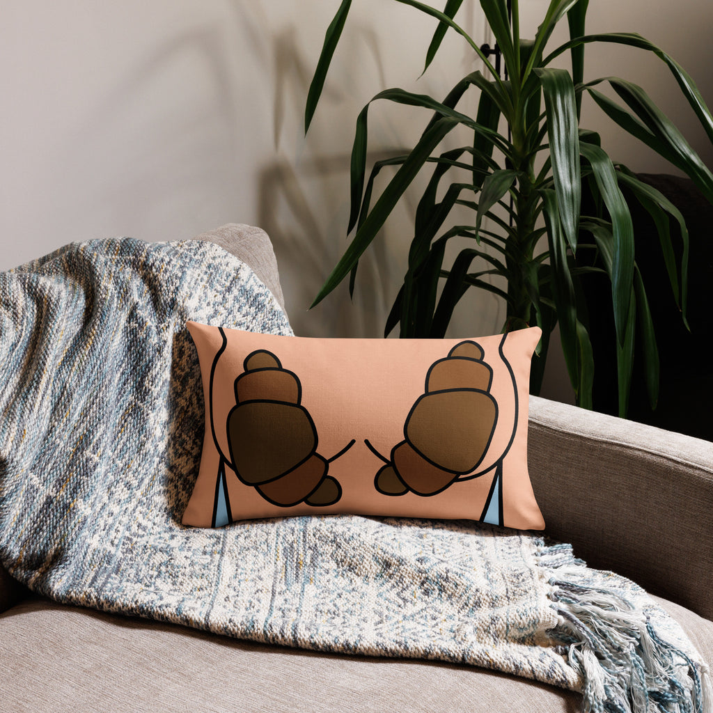 Not Plain Pillow - 20″×12″