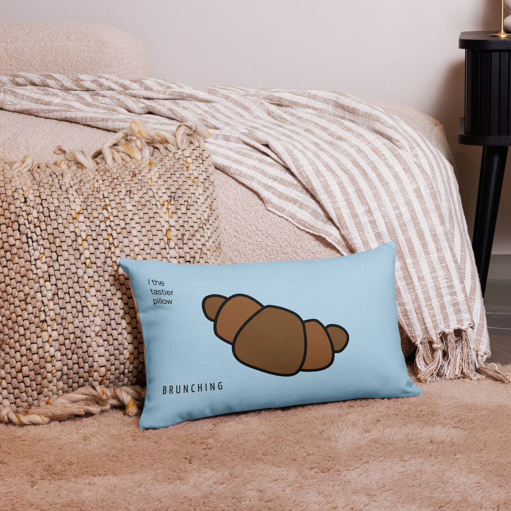 Not Plain Croissant Pillow Case - 20″×12″