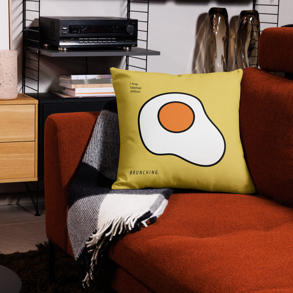 Vegan Egg - Pillow Case 22" x 22"