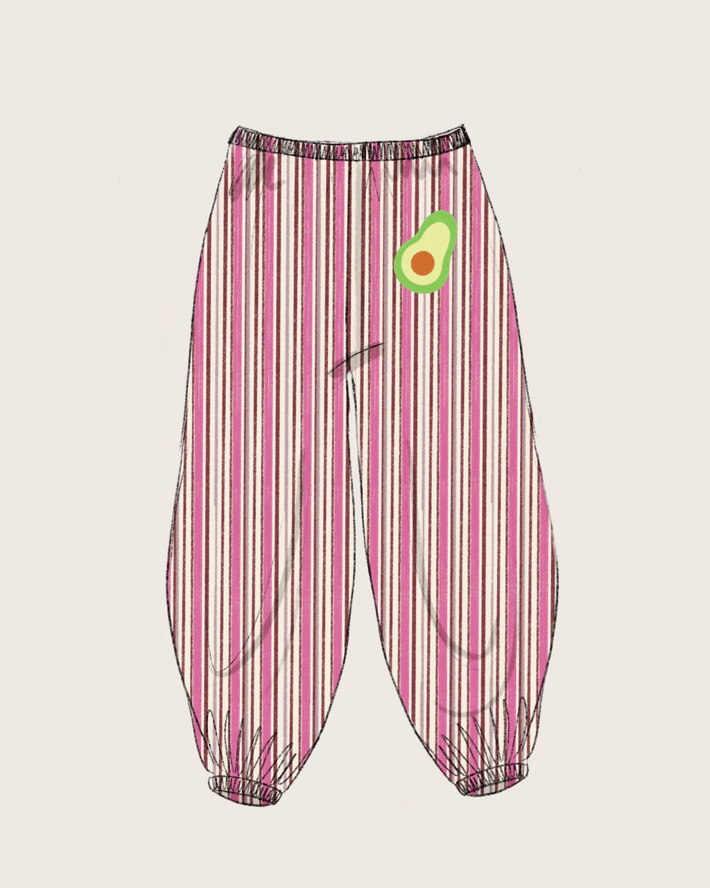 Avocado Club Balloon Trousers