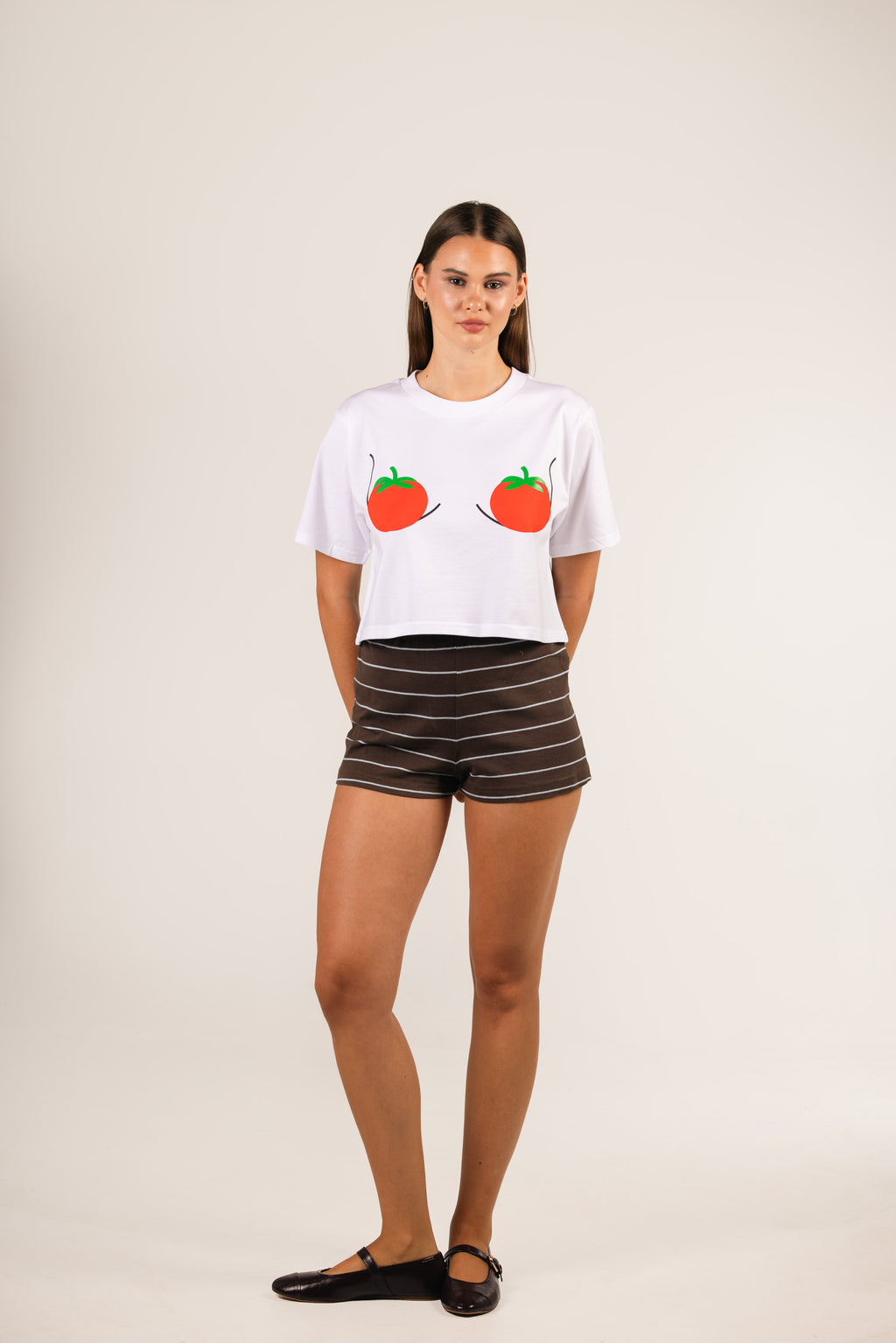 Tomatoes for Boobs Crop-Top
