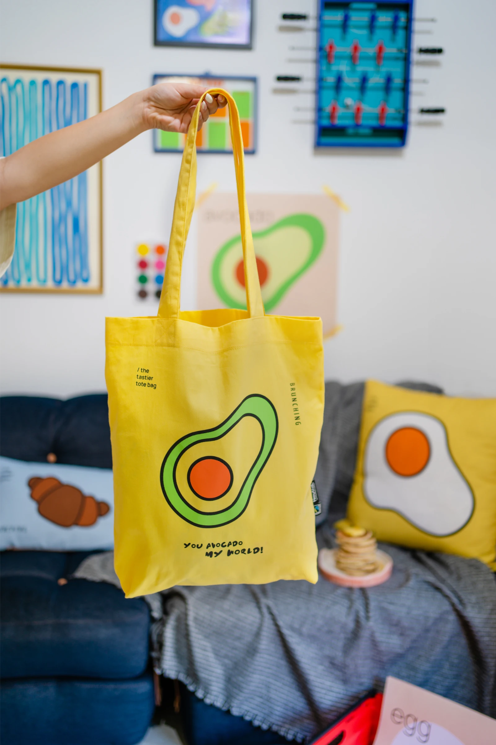 You Avocado my World Tote Bag