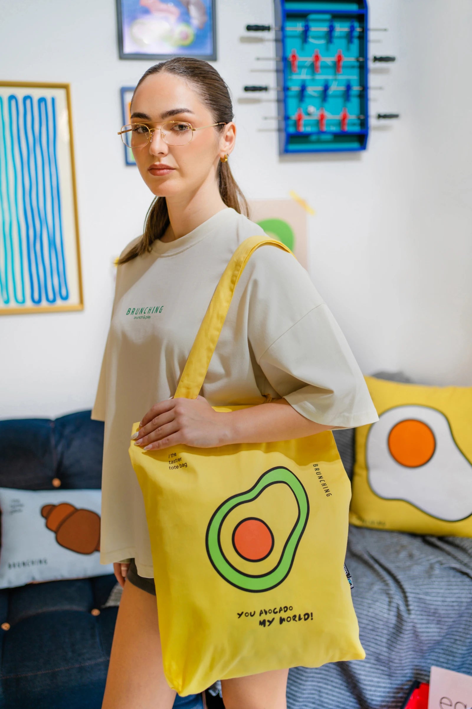 You Avocado my World Tote Bag