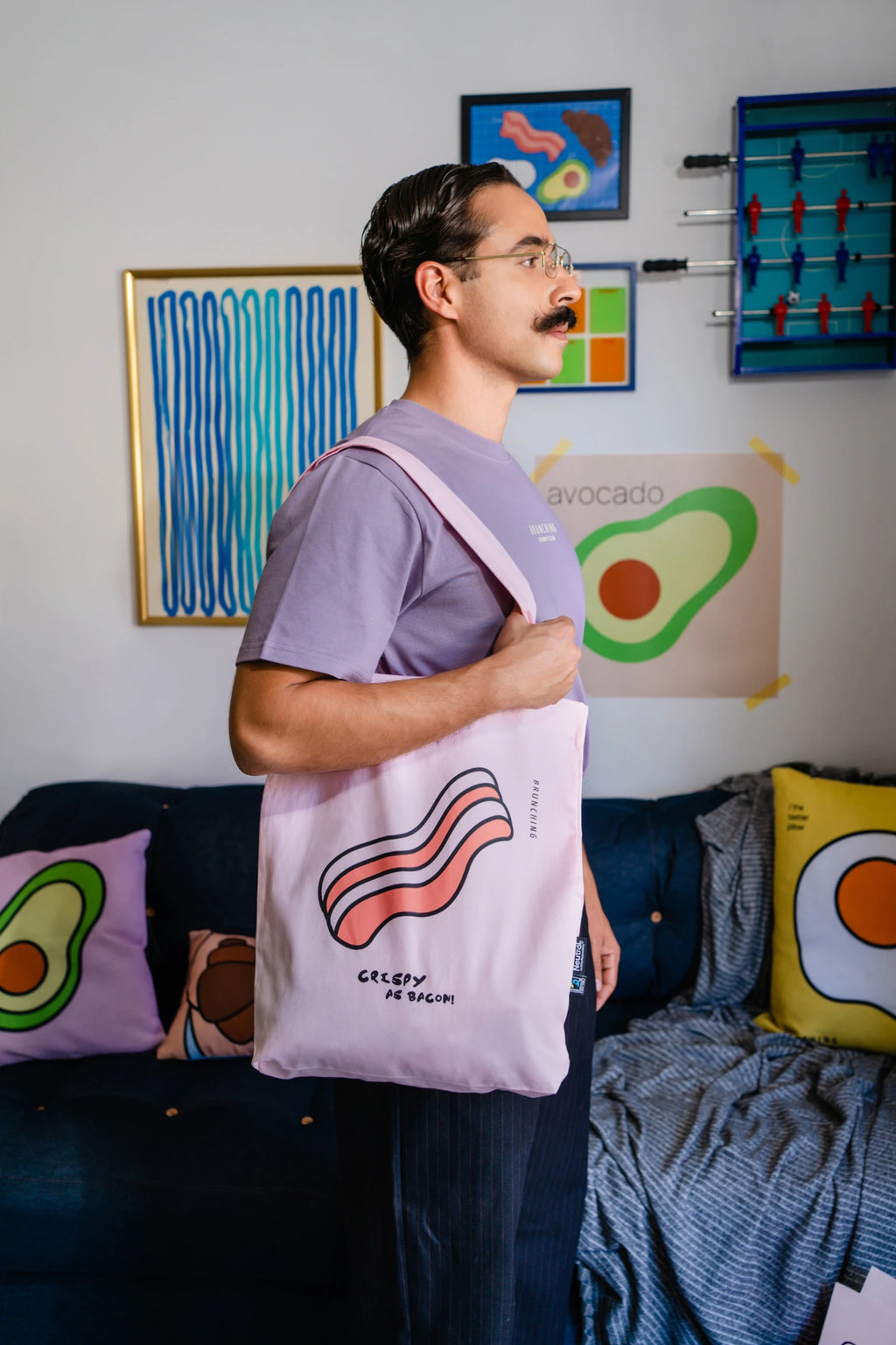 Crispy as Bacon Tote Bag