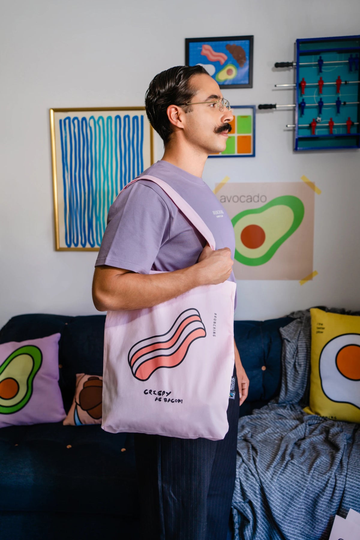 Crispy as Bacon Tote Bag
