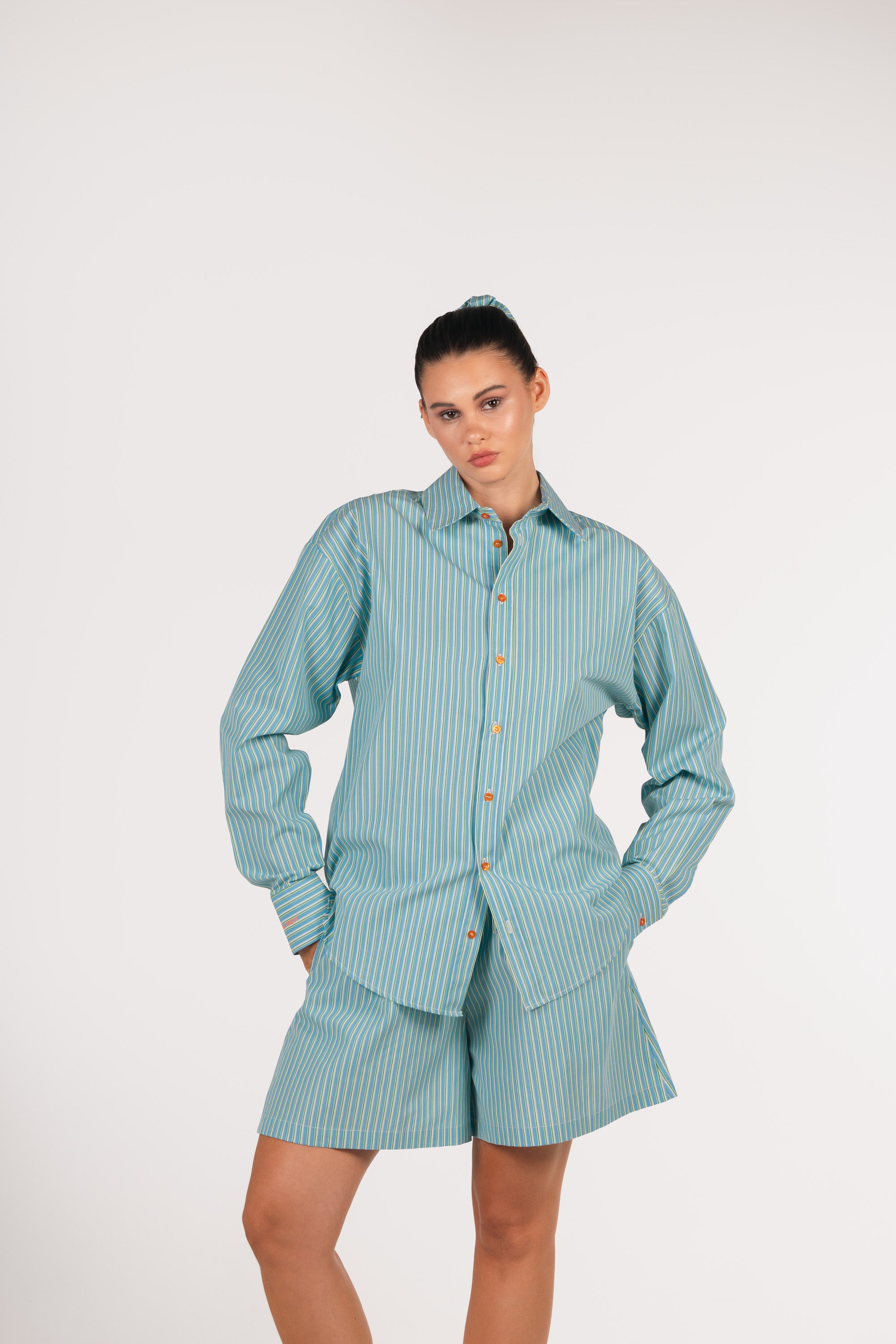 All Day Brunch Shirt / Blue