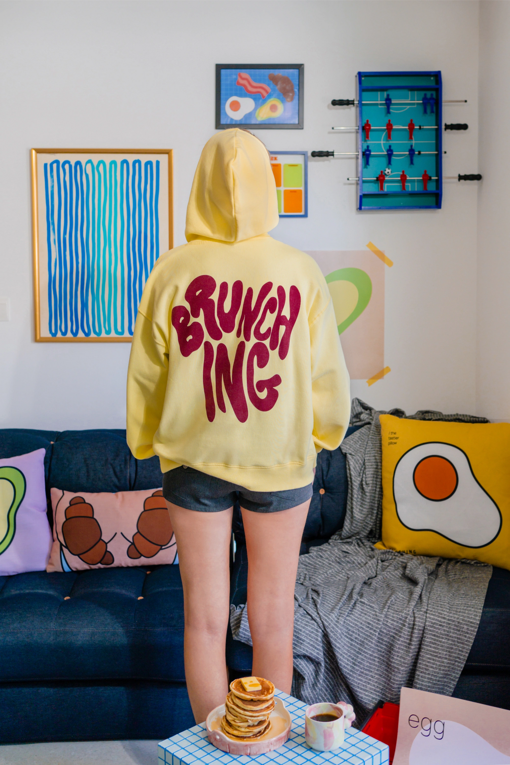 For Tasty People Half-Zip Hoodie