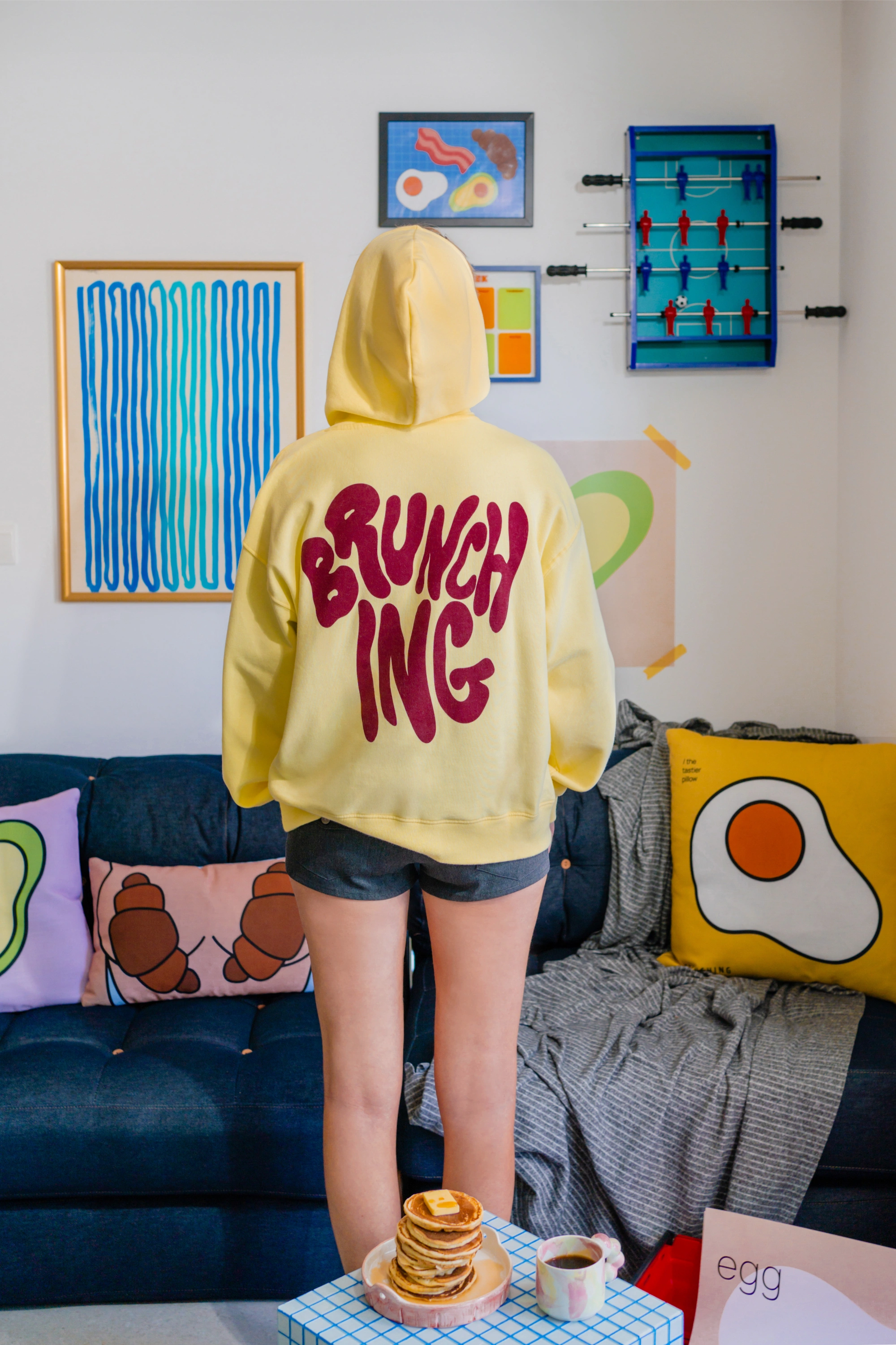 For Tasty People Half-Zip Hoodie