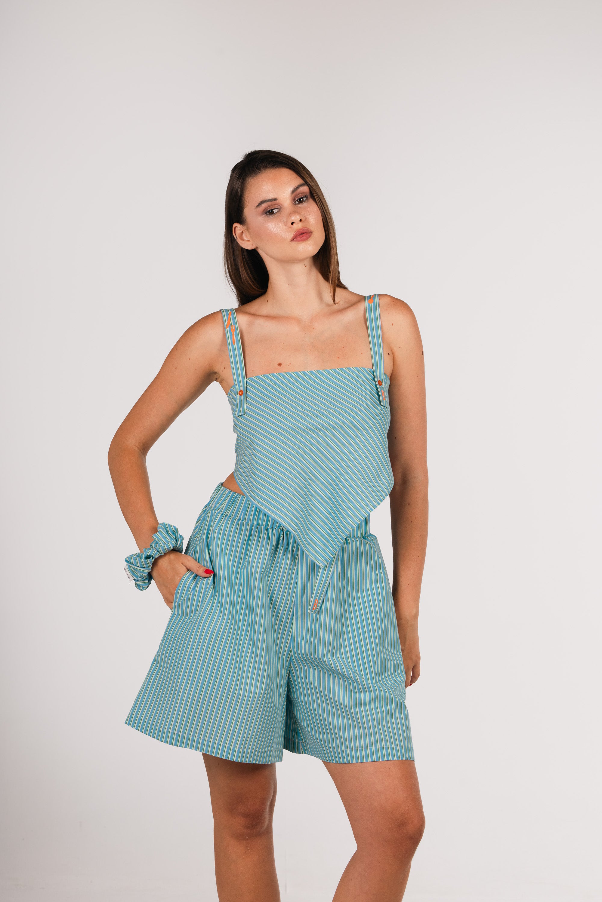 Play With Your Food Scarf / Blue