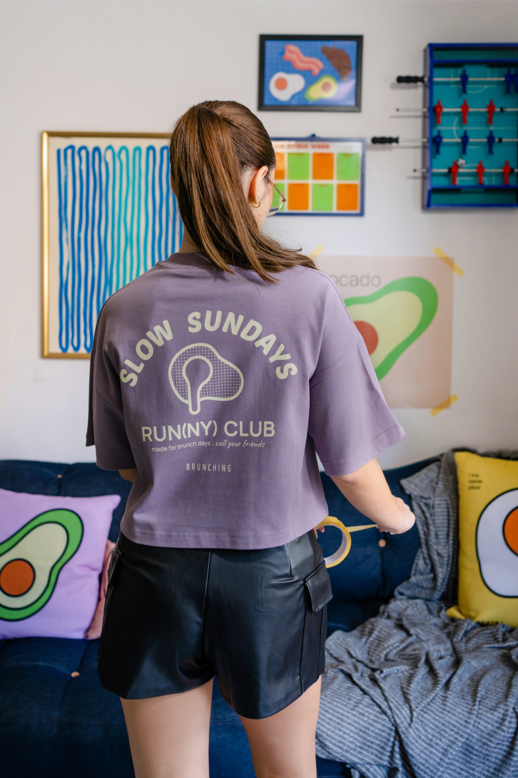 Run(ny) Club Crop-Top