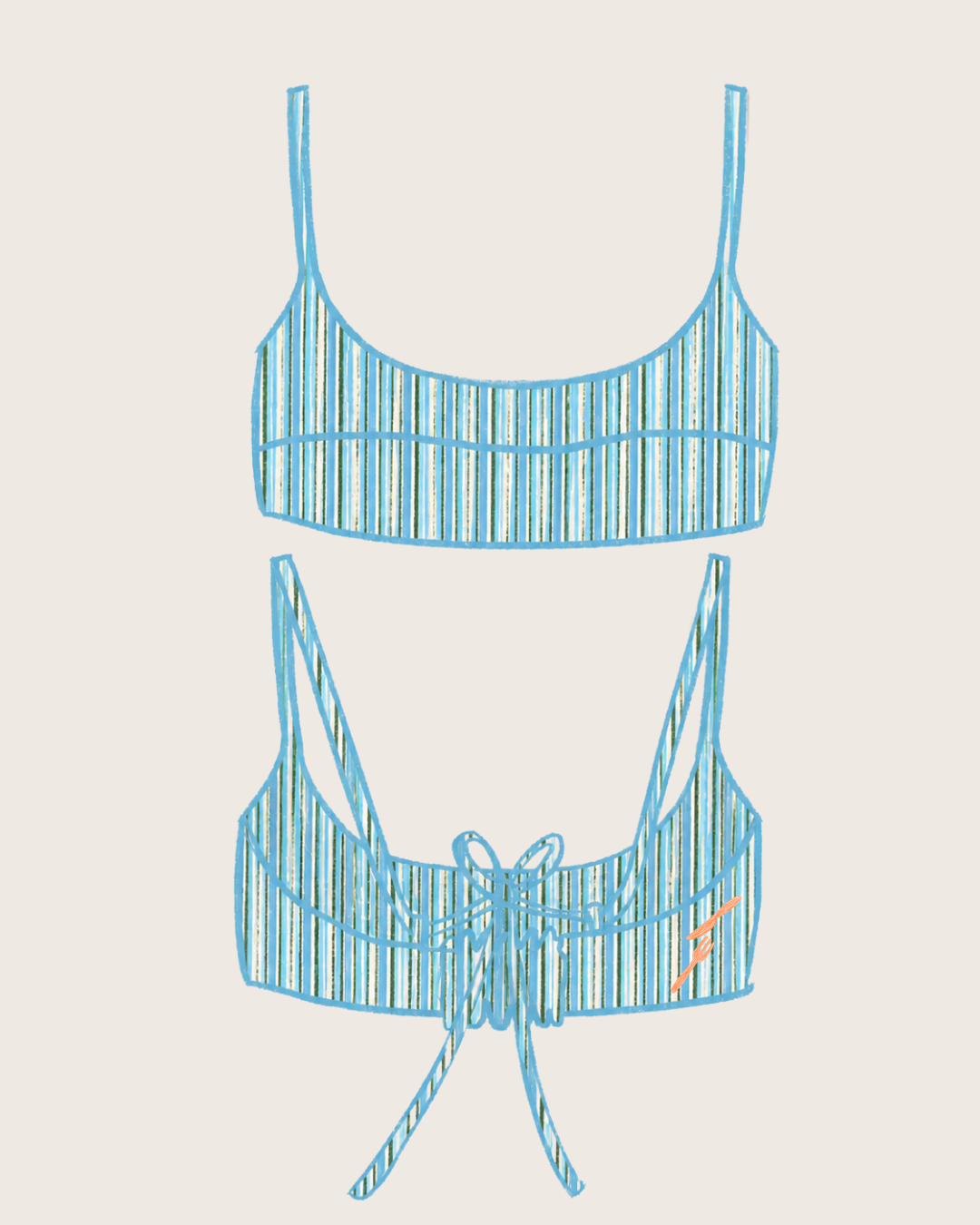 Chef’s Pick Bralette / Blue