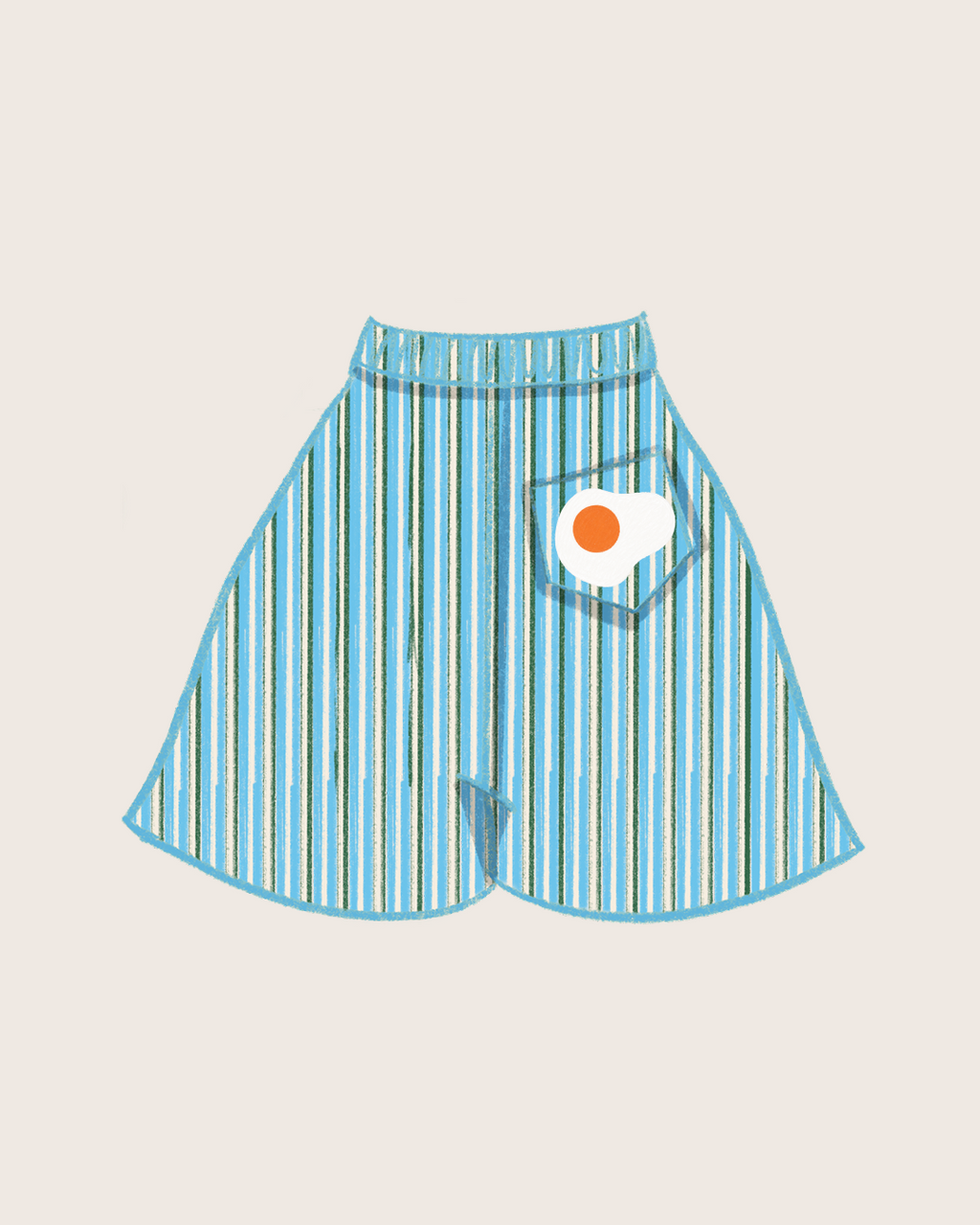 Main Dish Shorts / Blue
