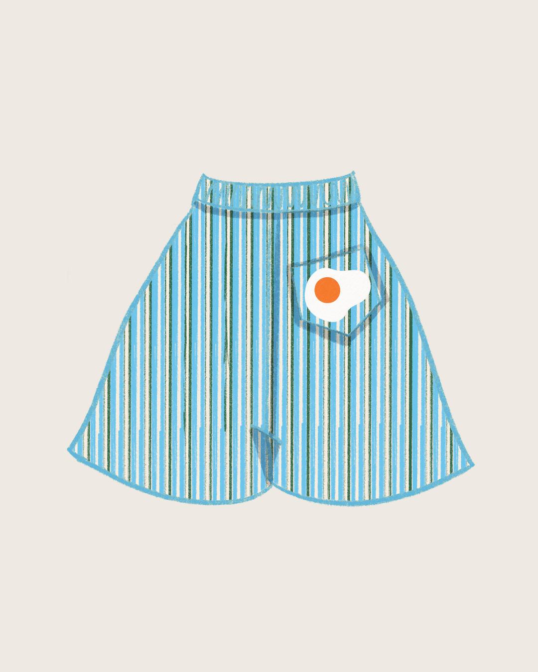 Main Dish Shorts / Blue