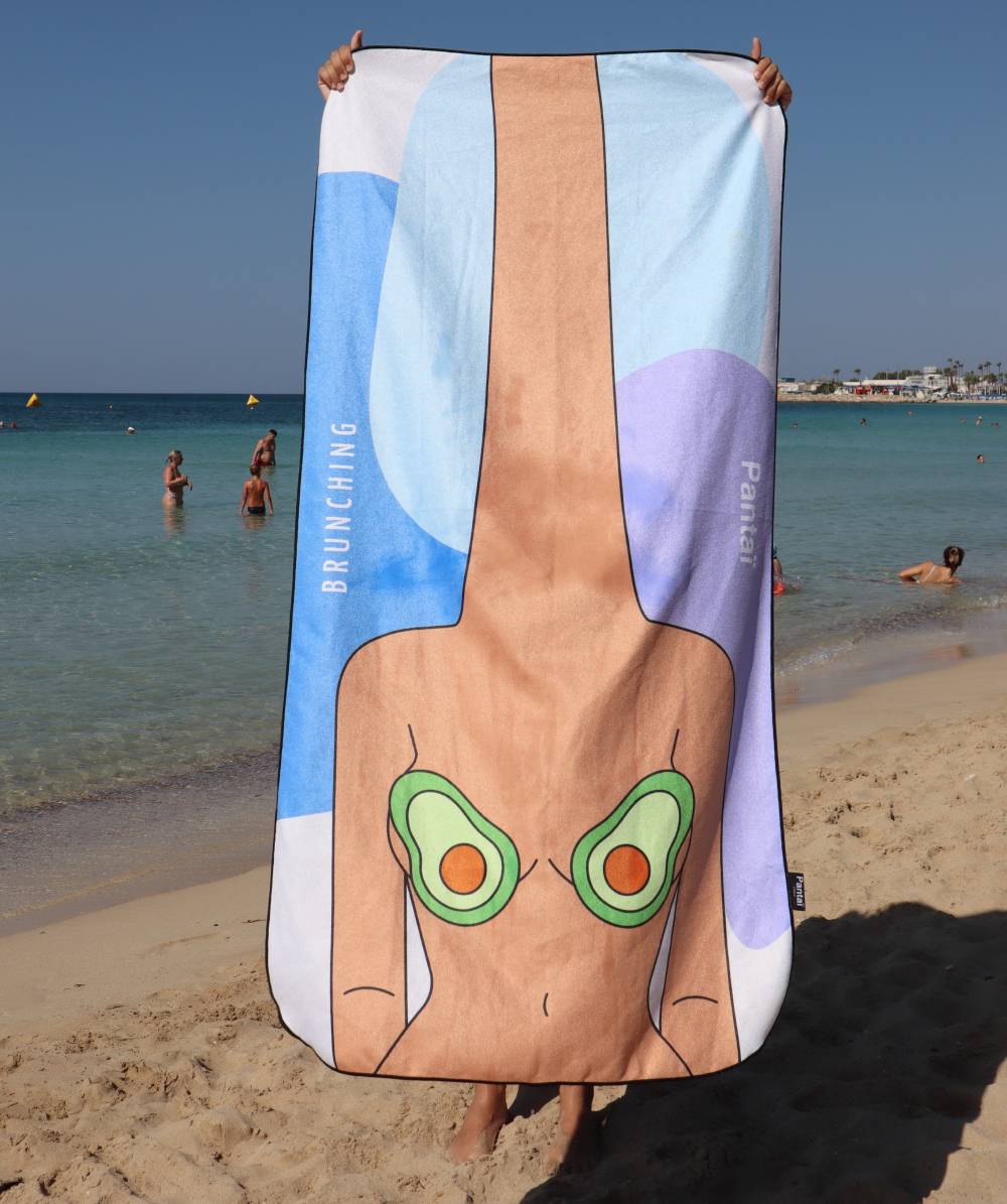 Avocado on Top Towel